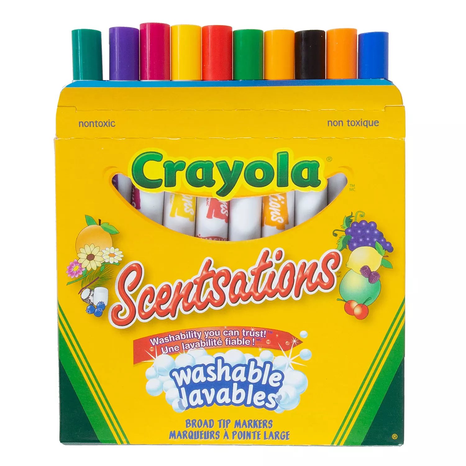 Crayola - 10 marqueurs parfumés