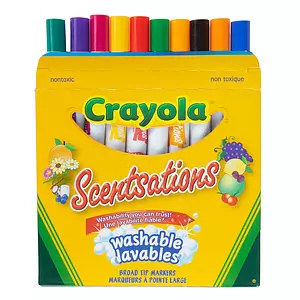 Crayola - 10 marqueurs parfumés