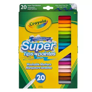 Crayola - 20 marquers super pointes