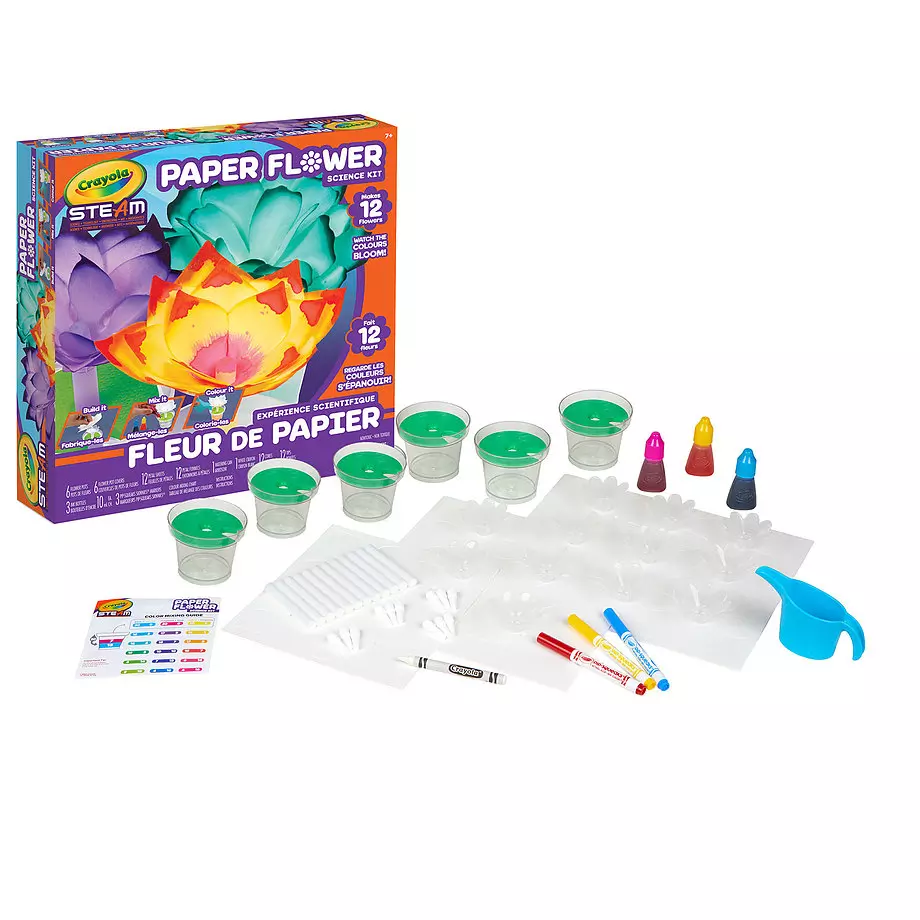 Crayola - Paper flower science kit