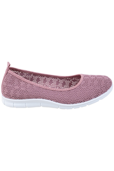 Crochet slip-on walking shoe - Pink
