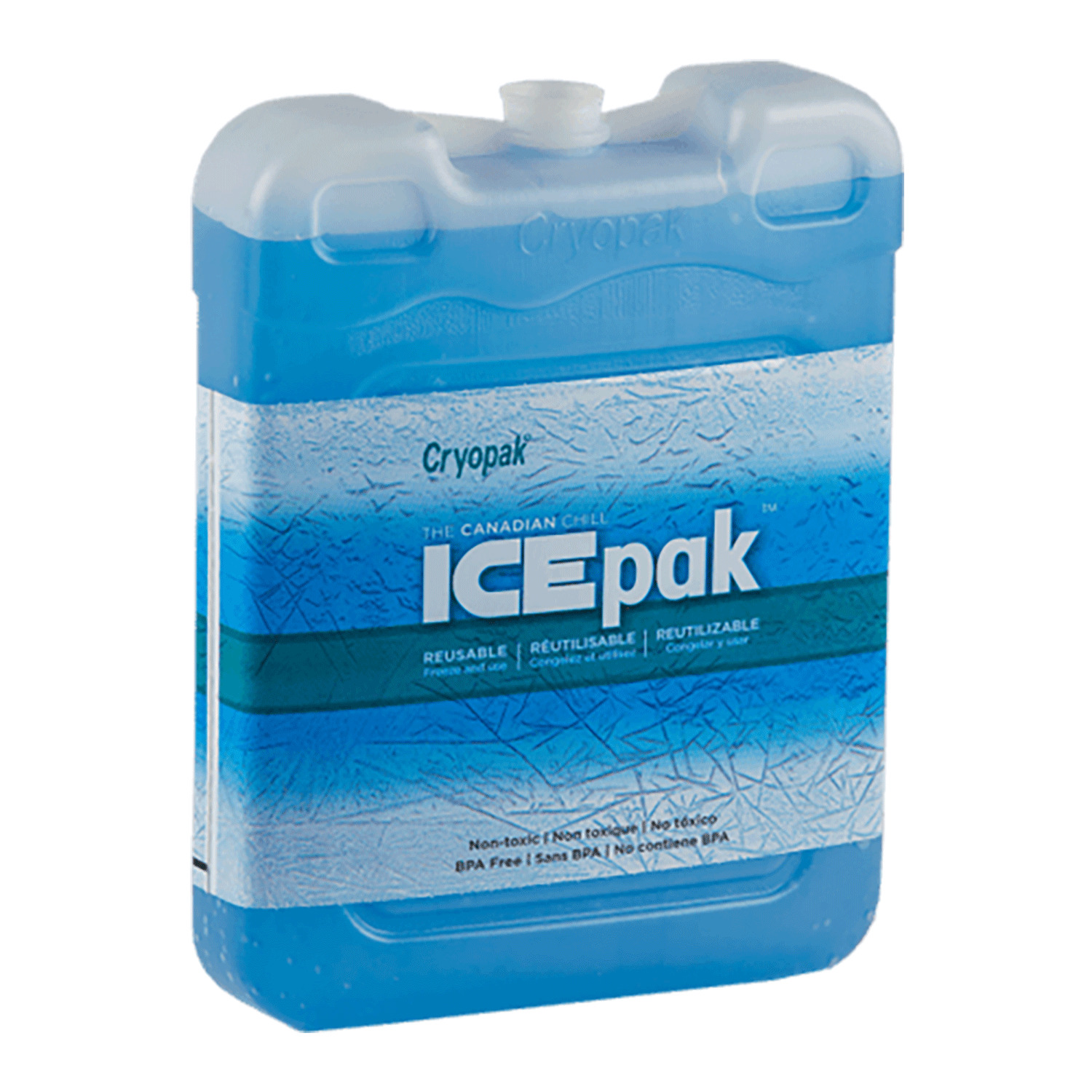 Cryopak - Ice-Pak rigide et réutilisable - Grand, 3 lb