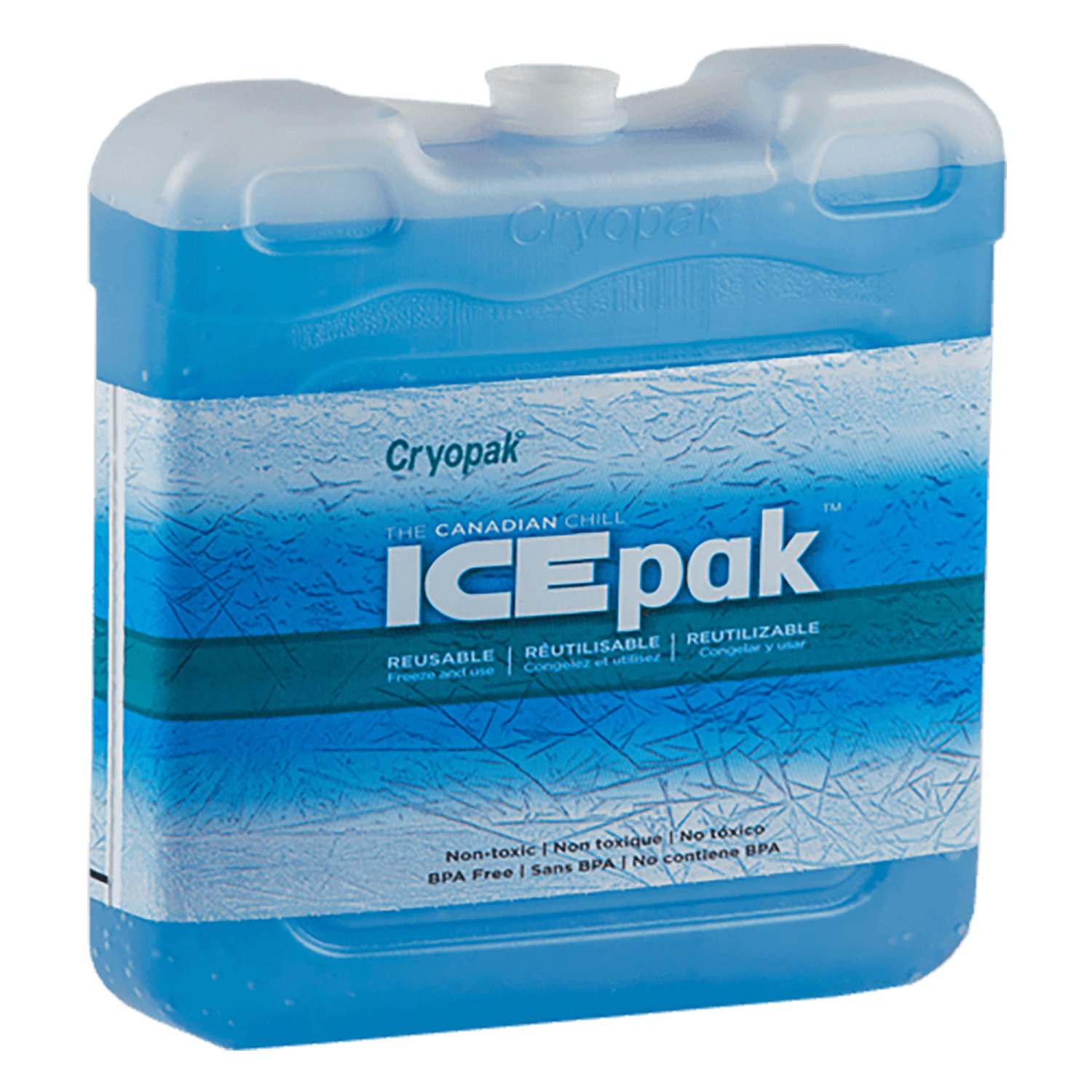 Cryopak - Ice-Pak rigide et réutilisable - Très grand, 4 lb