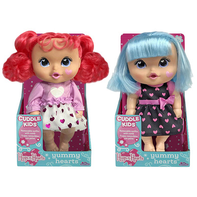 Cuddle Kids - Yummy Hearts - Doll with hair comb