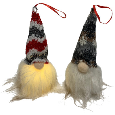 Danson - Asst. light-up decorative gnomes, 6.25"