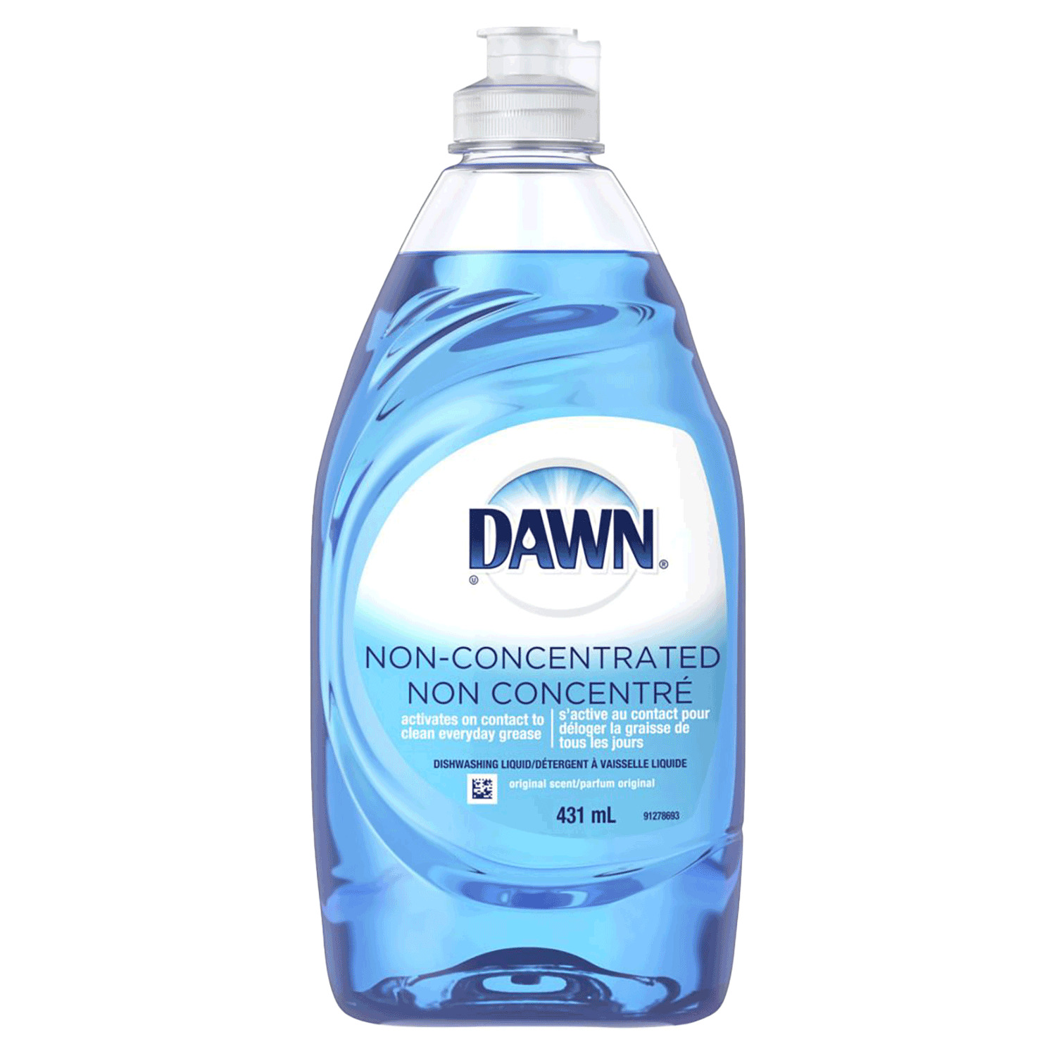 Dawn - Liquid dishwashing soaps, 431ml