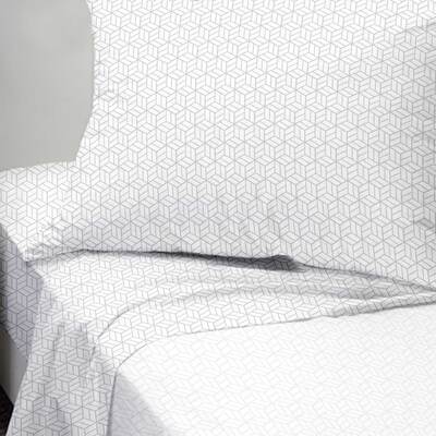 DEXTER Collection - Printed microfiber sheet set