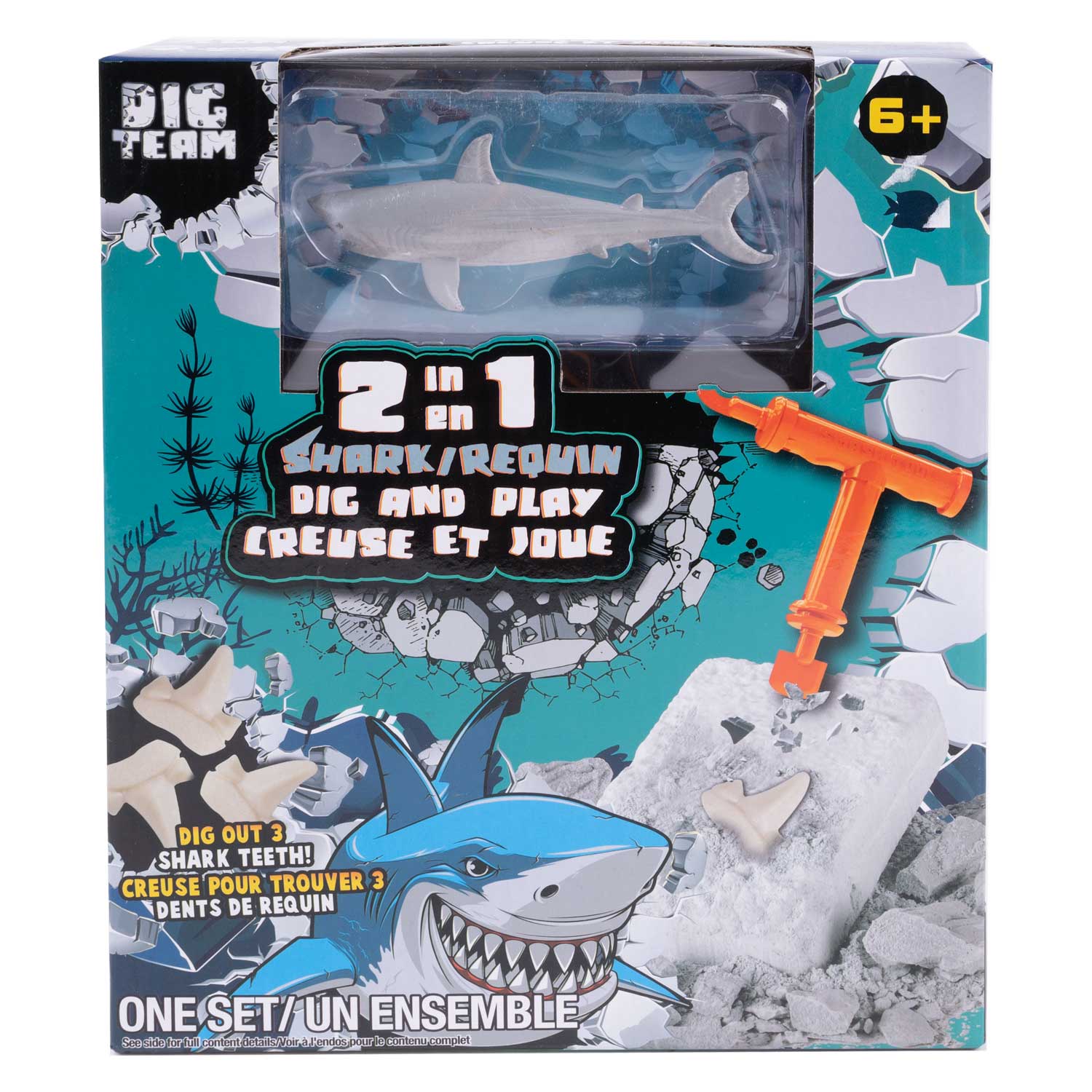 Dig Team 2-in-1 shark dig and play!