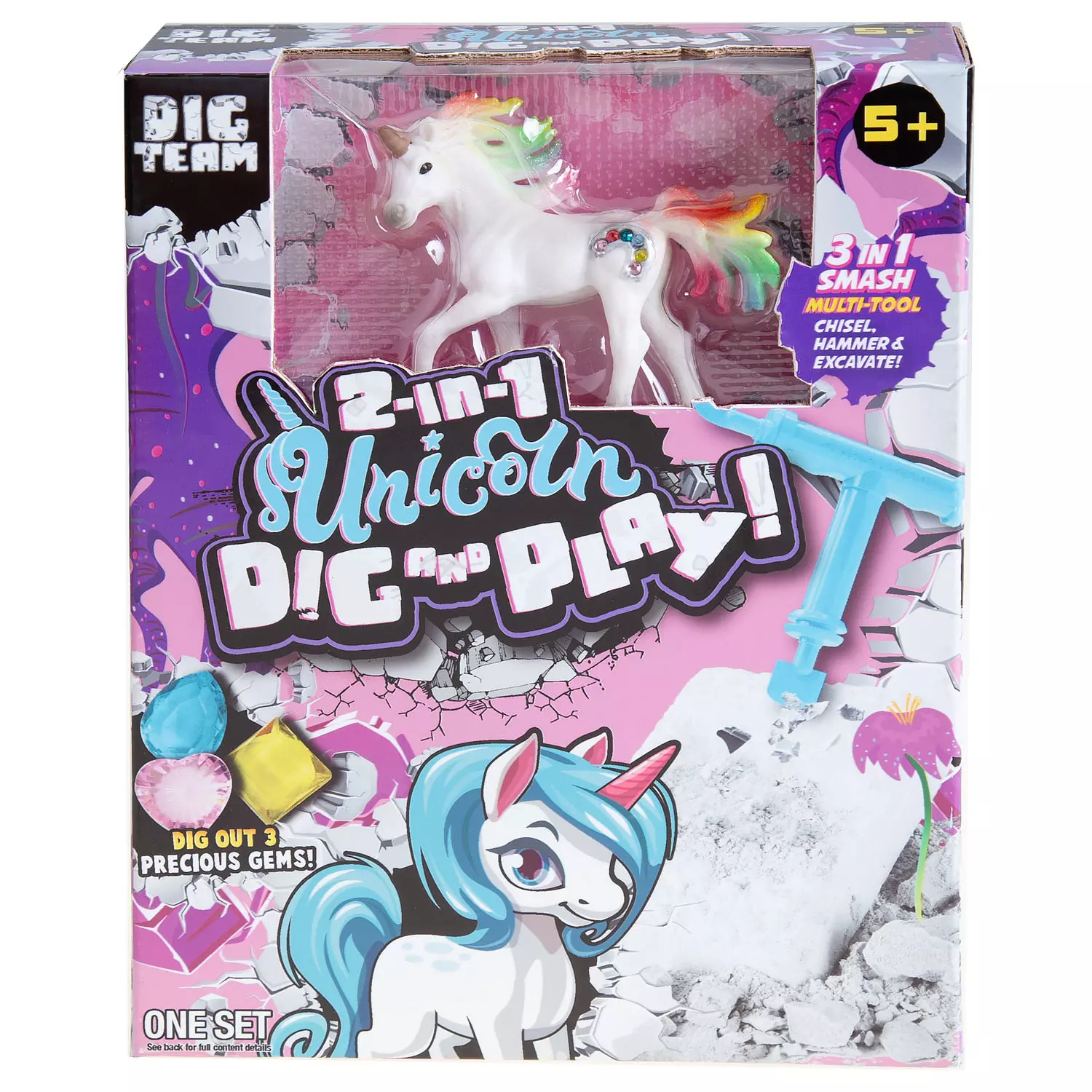 Dig team 2-in-1 unicorn dig and play!