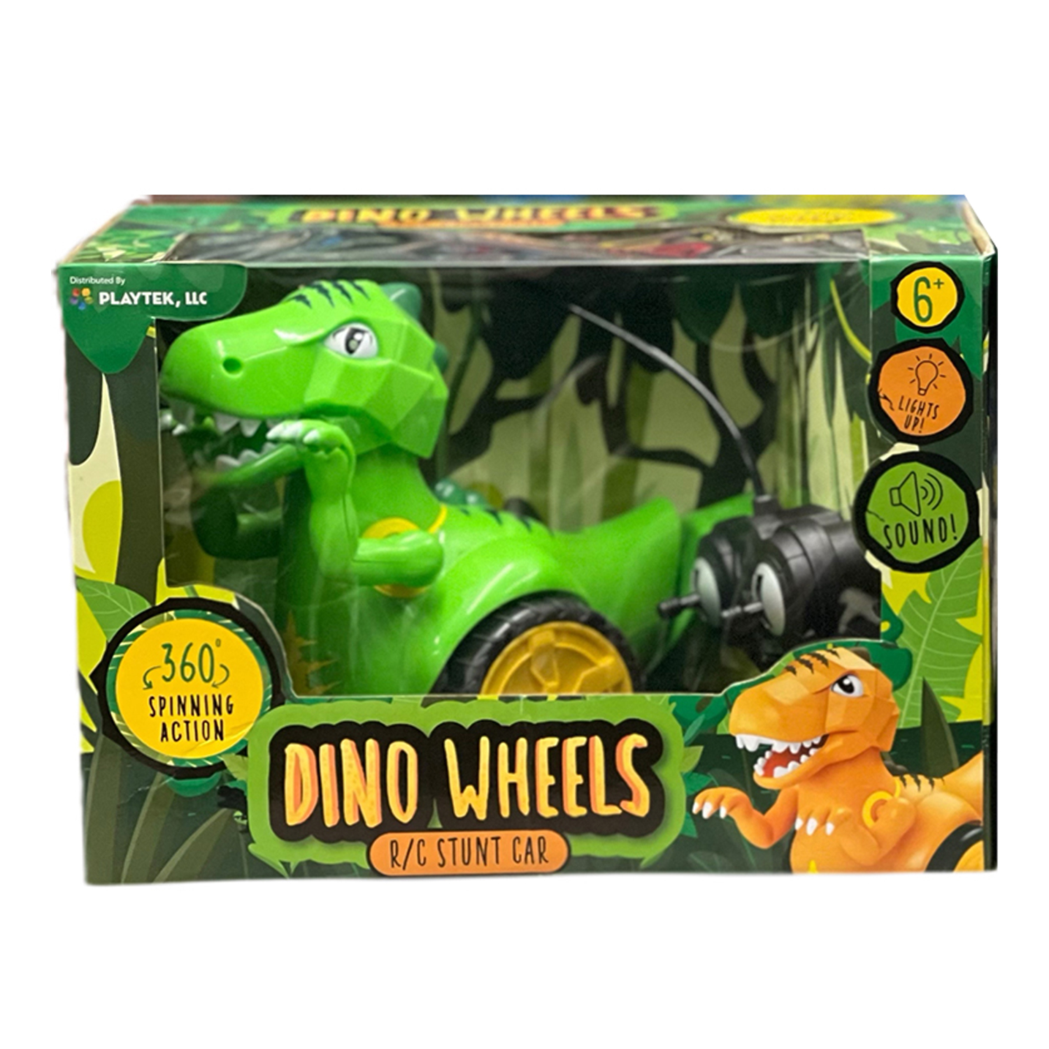 Dino Wheels, R/C stunt car with sounds and lights