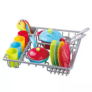 Dish drainer and kitchenware set