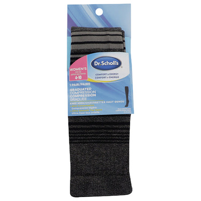 Dr. Scholl's - Bas de compression gradu&eacute;e, 1 paire