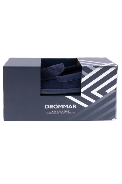Drommar - Boxed memory foam moccasin slippers
