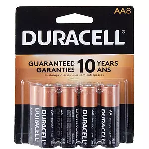 Duracell - AA piles alkalines, paq. de 8
