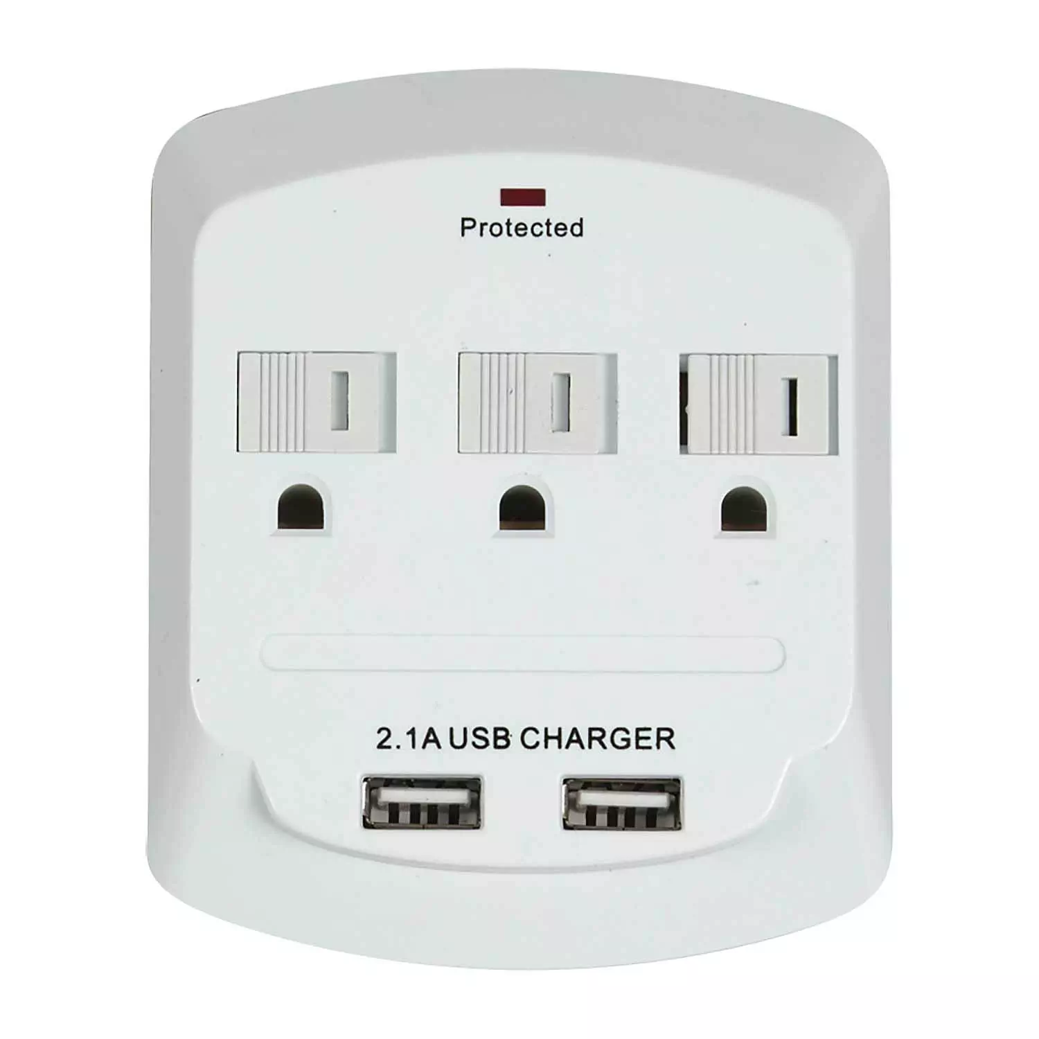 Eclipse Pro - Prise de courant murale de maison/bureau avec 2 ports USB
