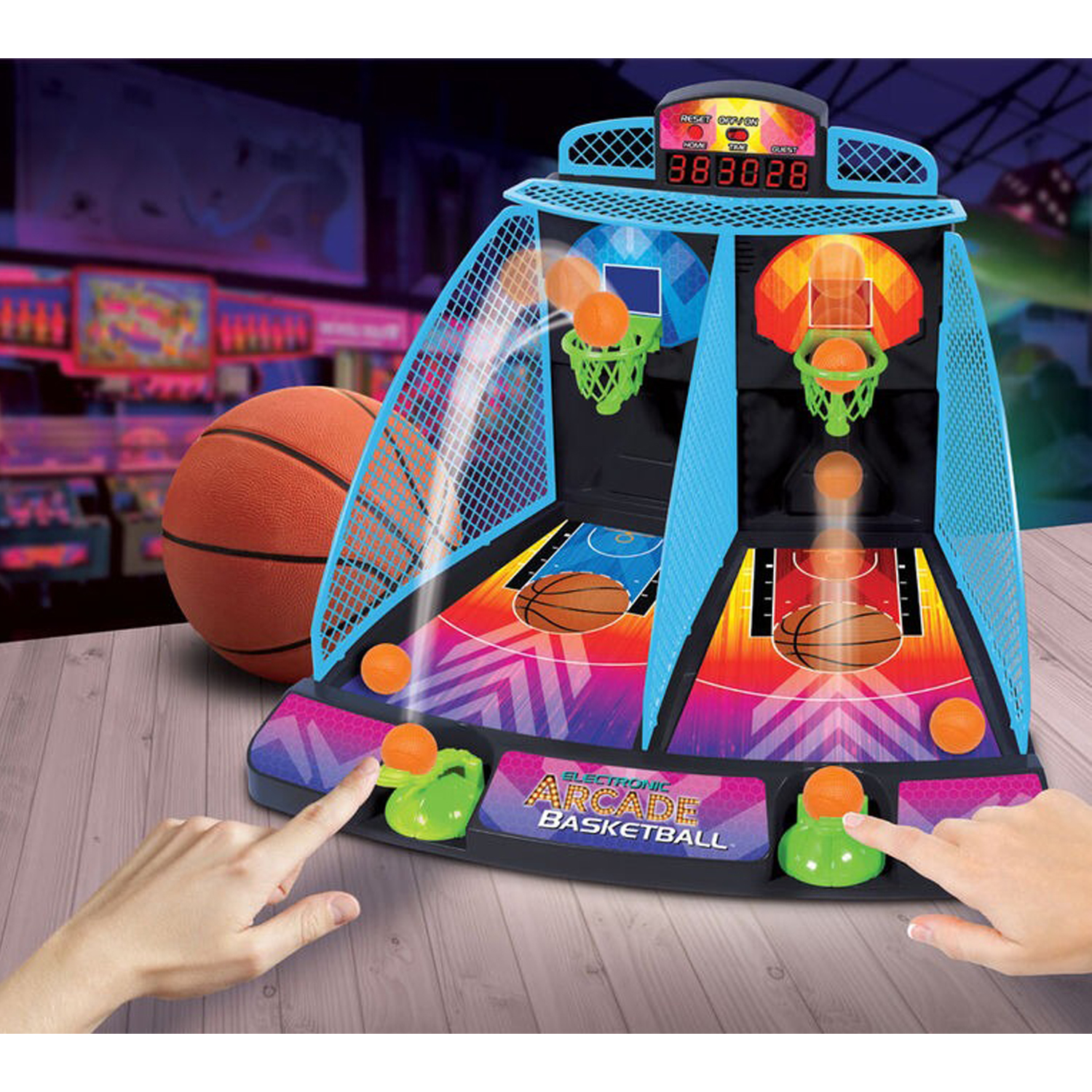 Electronic arcade game - Basketball (neon series)
