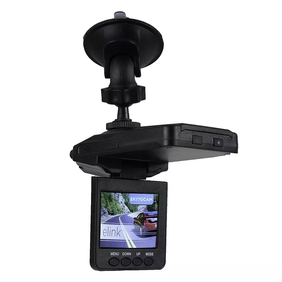 elink - Dash camera with flip screen and cycled recording