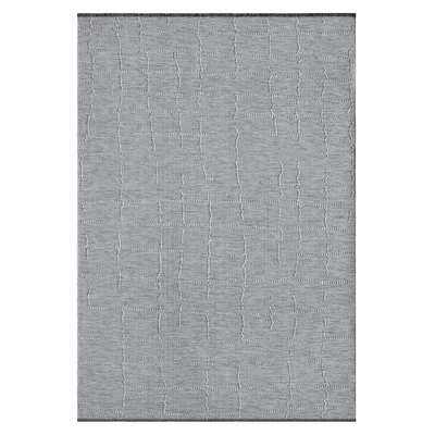 ELLE D&Eacute;COR - Area rug, 5'x7' - Grey Check