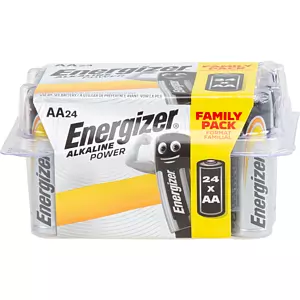 Energizer - Alkaline Power, AA batteries, family pack of 24