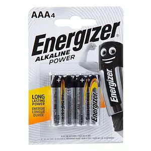 Energizer - Alkaline Power, piles alcalines AAA, paq. de 4