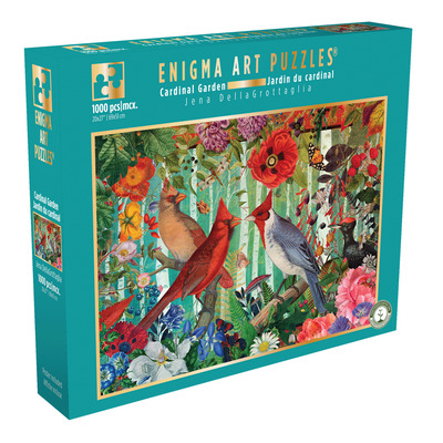 Enigma Art Puzzles - Casse-tête - Jena DellaGrottaglia - Jardin du cardinal, 1000 mcx
