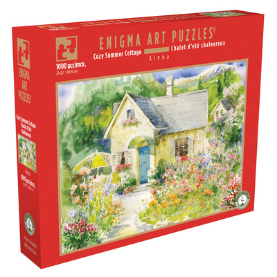 Enigma Art Puzzles - Puzzle - Alena - Cozy Summer Cottage, 1000 pcs