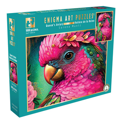 Enigma Art Puzzles - Puzzle - Sarena Mantz - Queen's Aviary, 1000 pcs