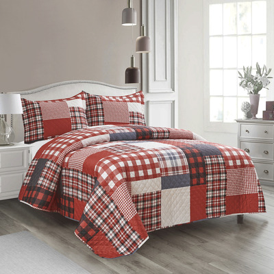 Ens. de douillette - patchwork
