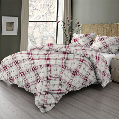 Ensemble de douillette festif - Plaid classique