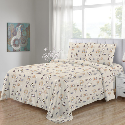 Ensemble de draps de No&euml;l, Gnomes d'Hiver