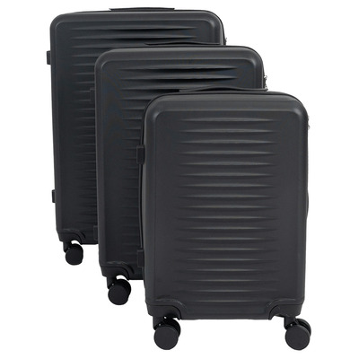 Ensemble de trois valises rigides l&eacute;g&egrave;res