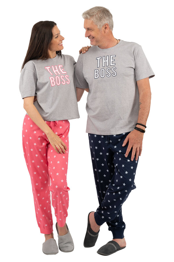 Ensemble pyjama à manches courtes en coton - The Boss