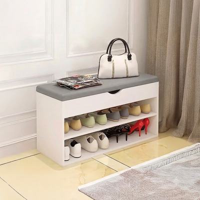 Entrance bench with storage