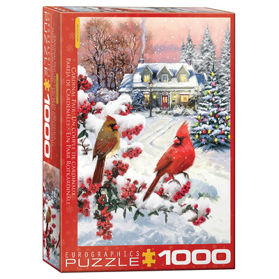 Eurographics - Christmas Collection - Cardinal Pair, 1000 pcs