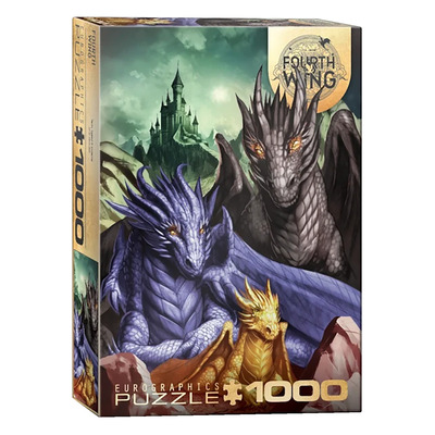 Eurographics - Collection Fourth Wing - Tairn, Sgaeyl et Andarna, 1000 mcx