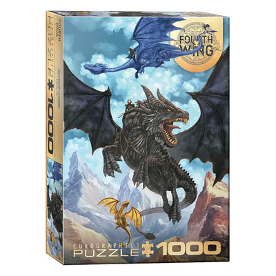 Eurographics - Collection Fourth Wing - Violet, cavali&egrave;re de dragons 1000 mcx