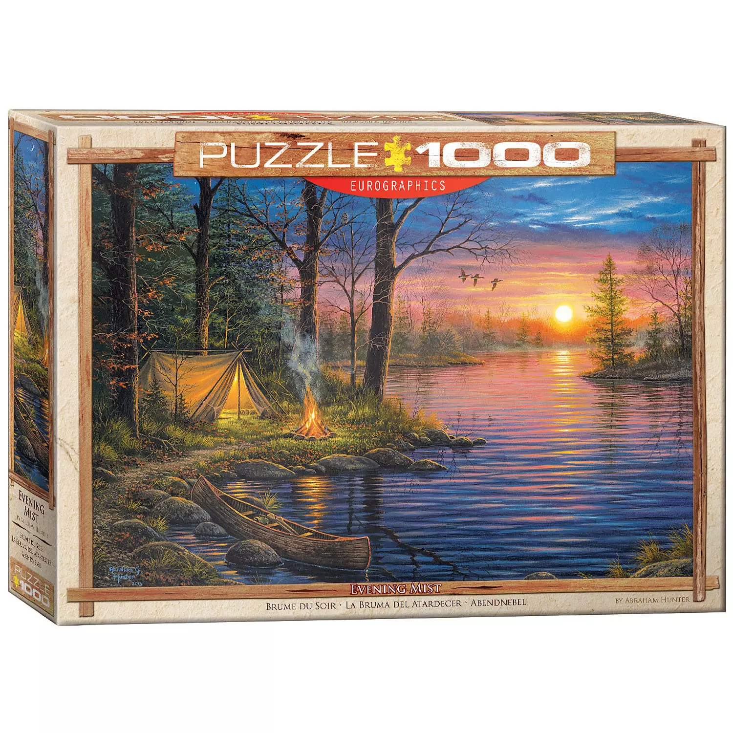 Eurographics - Puzzle, Abraham Hunter, Brume du soir, 1000 mcx