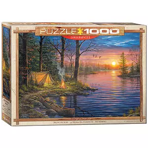 Eurographics - Puzzle, Abraham Hunter, Brume du soir, 1000 mcx