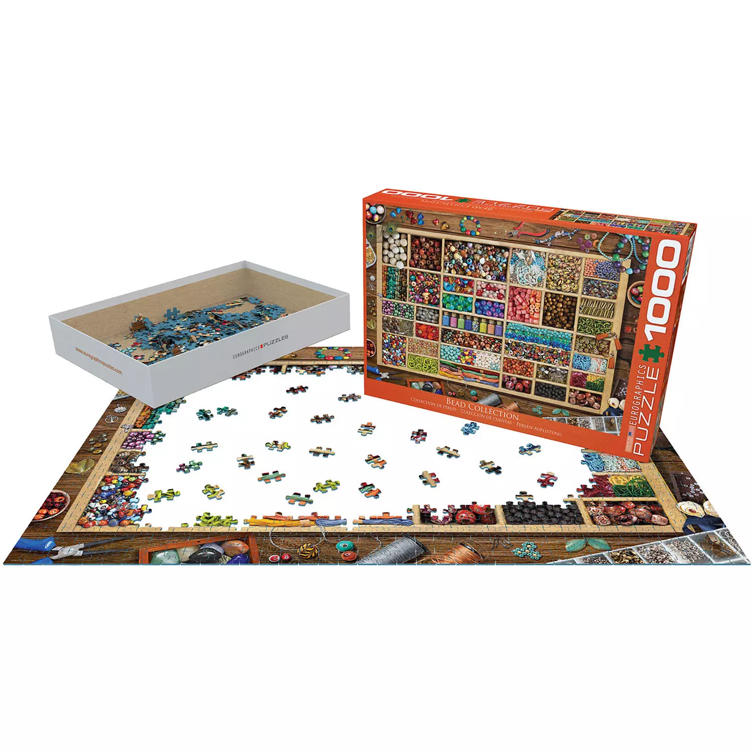 Eurographics - Puzzle, Beed collection, 1000 pcs