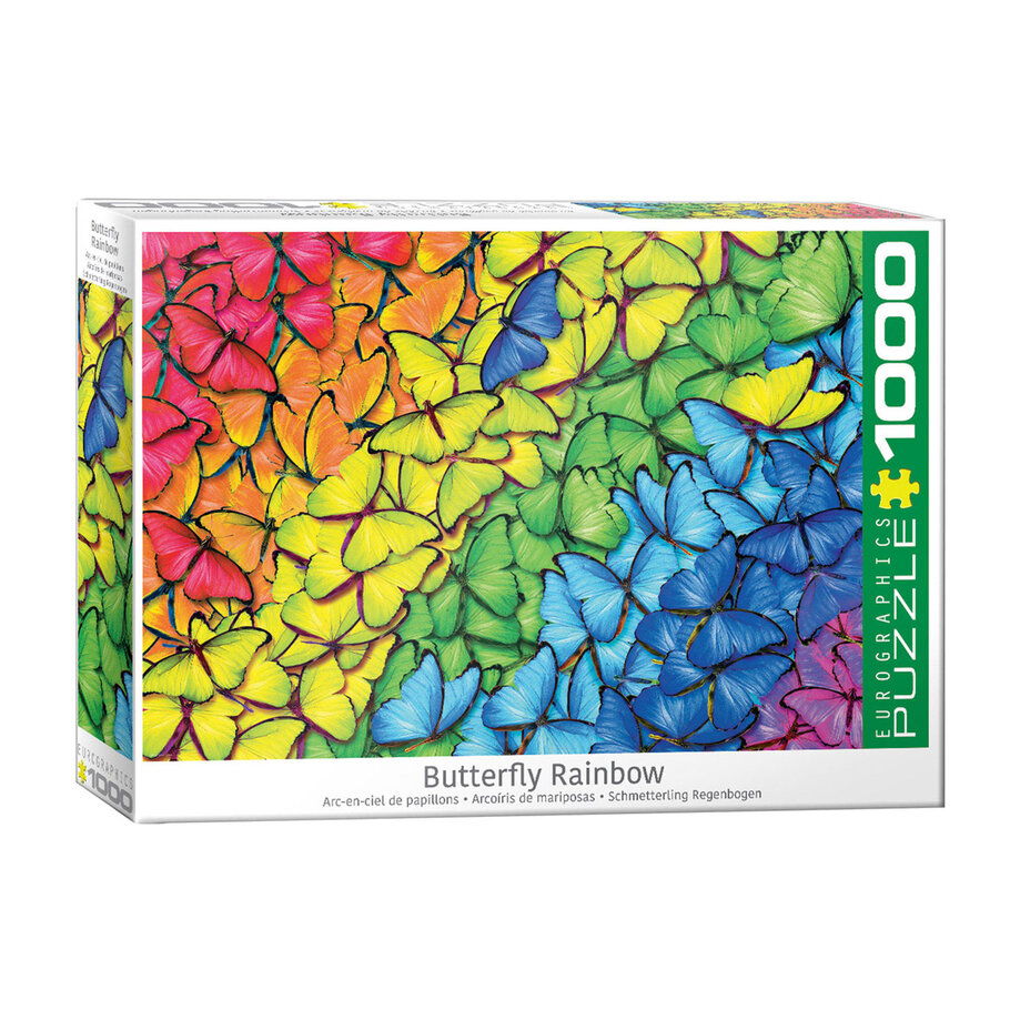 Eurographics - Puzzle, Butterfly Rainbow, 1000 pcs