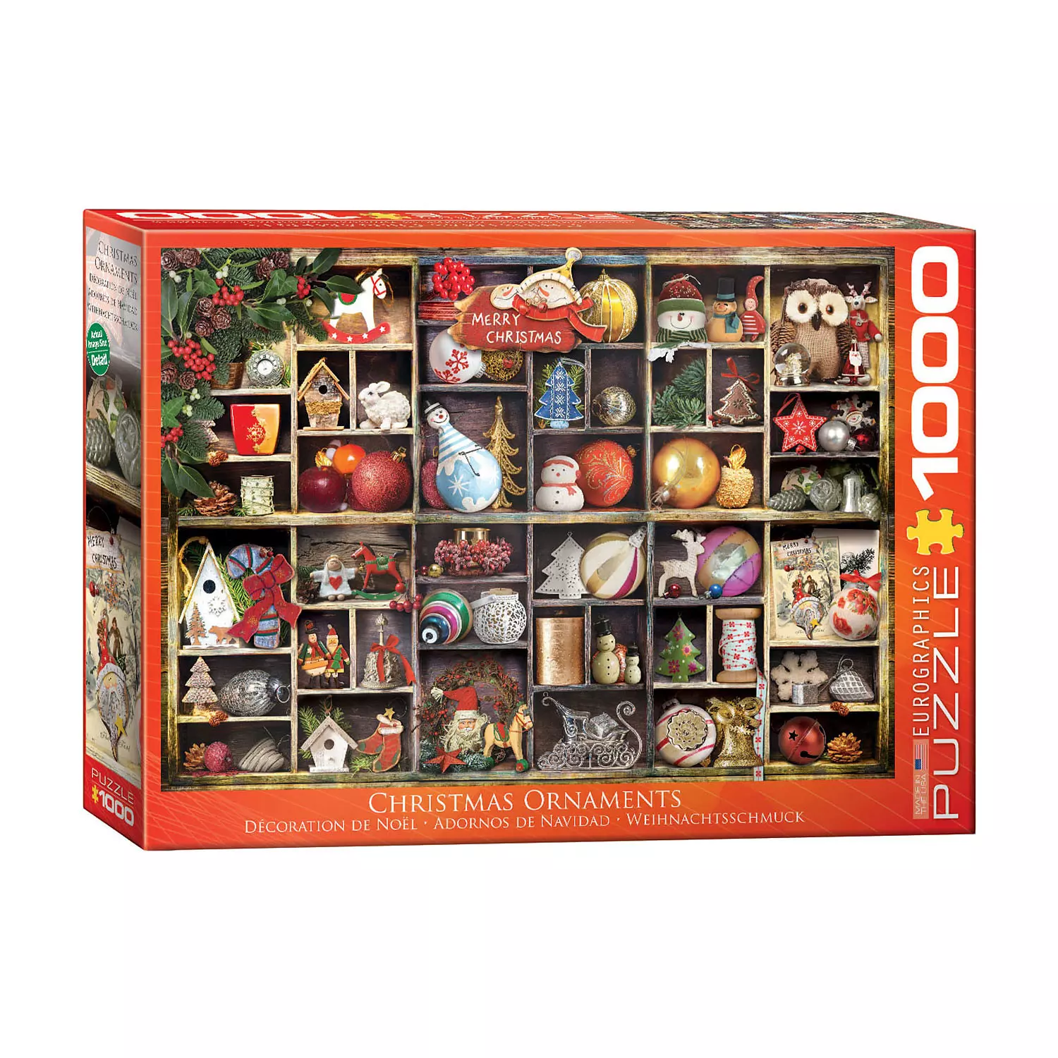 Eurographics - Puzzle, D&eacute;corations de No&euml;l, 1000 mcx