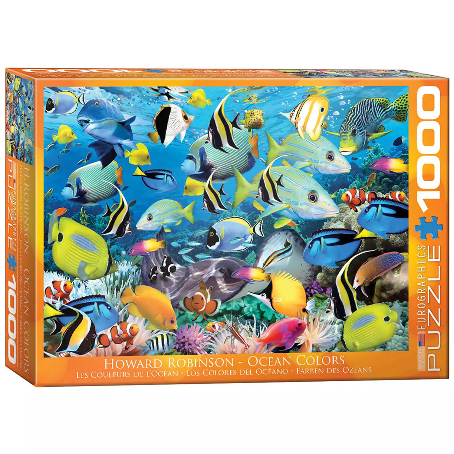 Eurographics - Puzzle, Howard Robinson, Ocean colors, 1000 pcs