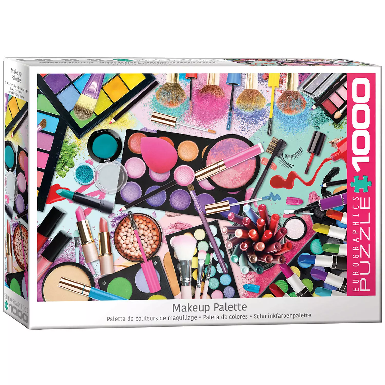 Eurographics - Puzzle, Makeup palette, 1000 pcs