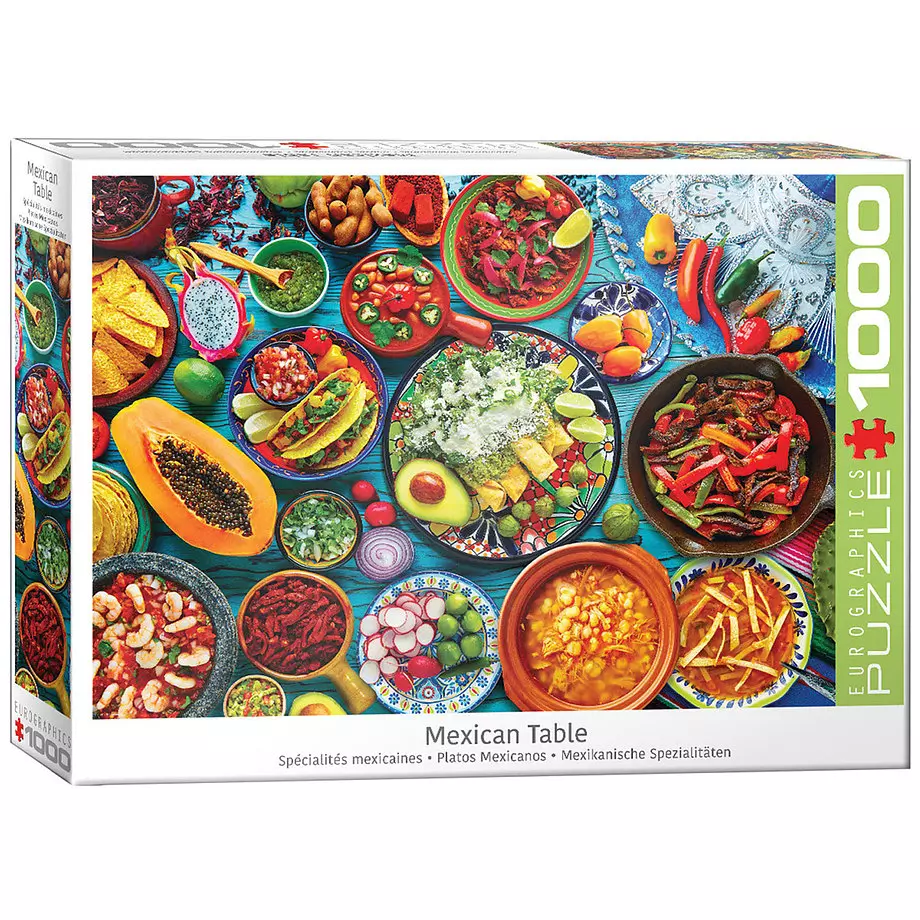 Eurographics - Puzzle, Mexican table, 1000 pcs