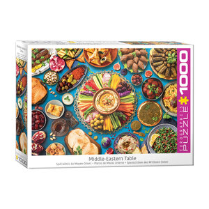Eurographics - Puzzle, Middle-Eastern Table, 1000 pcs