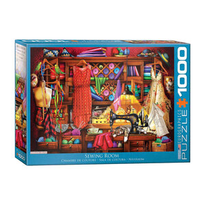 Eurographics - Puzzle, Sewing Room, 1000 pcs