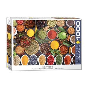 Eurographics - Puzzle, Spicy Table, 1000 pcs