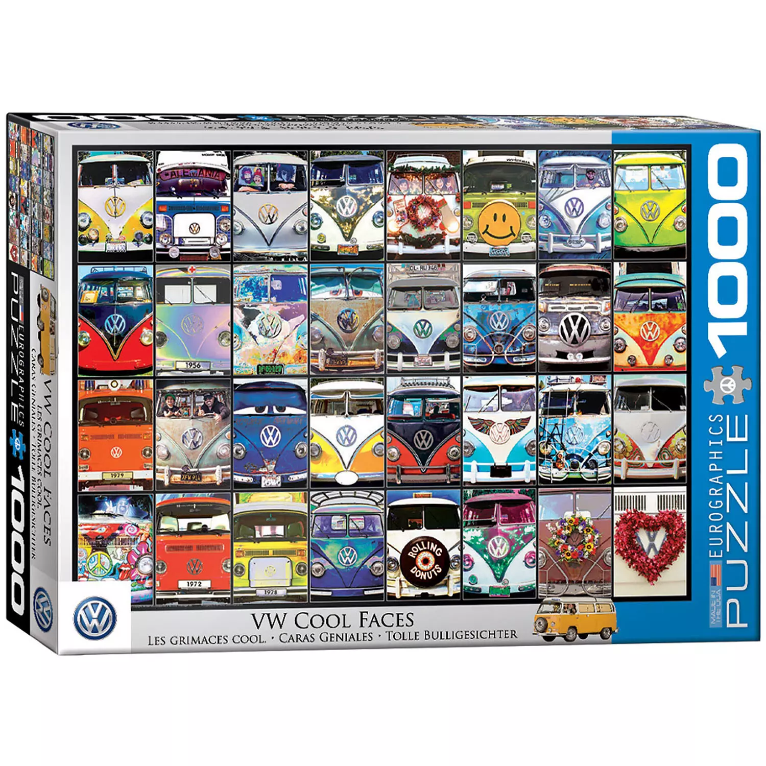 Eurographics - Puzzle, VW Les grimaces cool, 1000 mcx
