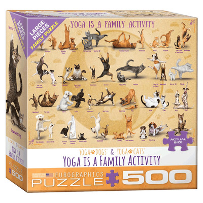 Eurographics - Yoga Is a Family Activity, 500 pcs