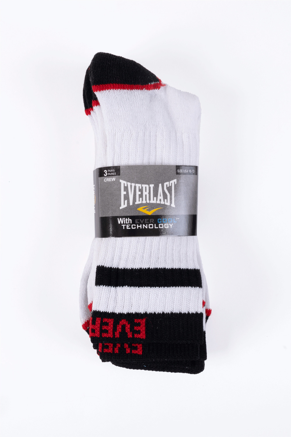 Everlast - Chaussettes de sport pour hommes, 3 paires